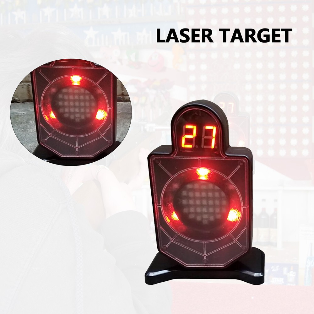 Electronic Laser Target Dry Fire Training Laser Induction Counting Target