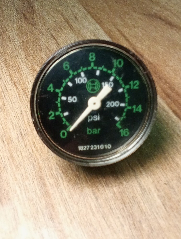 Bar Pressure Gauge