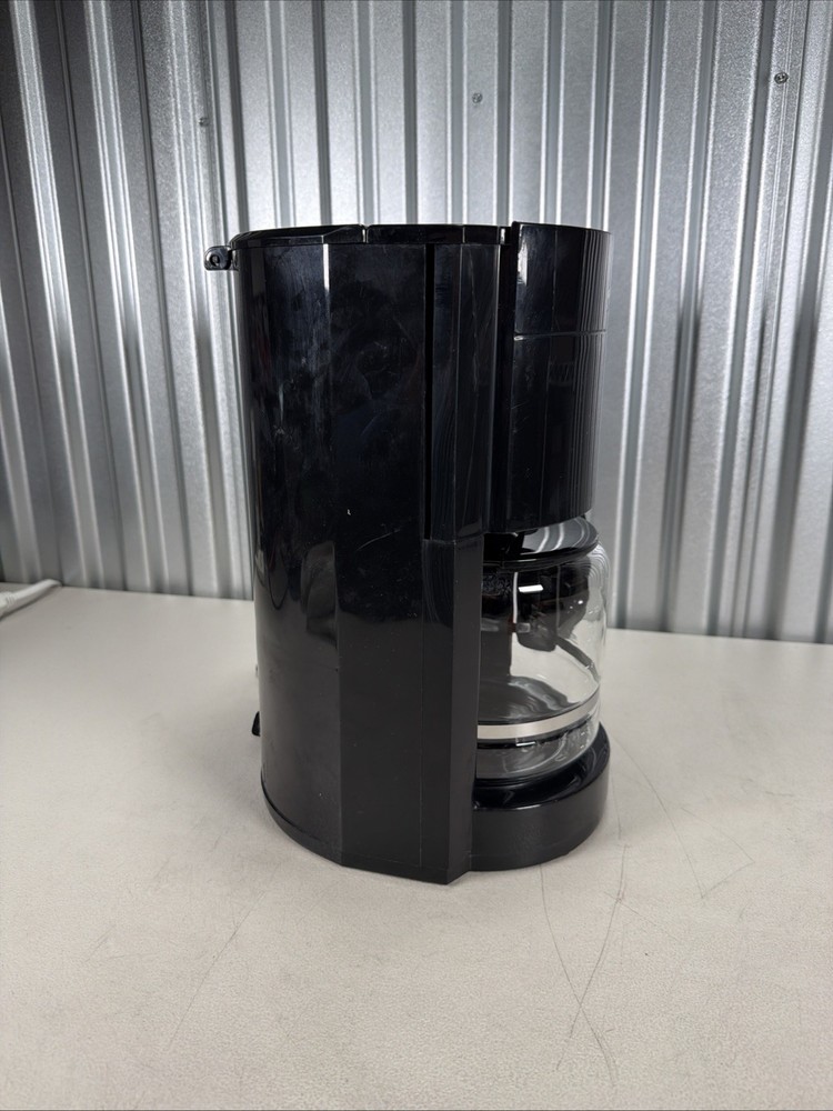 Krups ProAroma Programmable 12-Cup Coffee Maker Type 453 Black - Working!