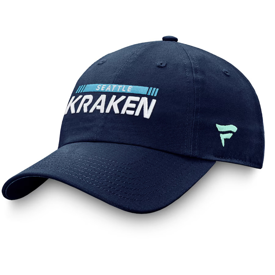 Seattle Kraken Fanatics Authentic Pro Rink Adjustable Hat