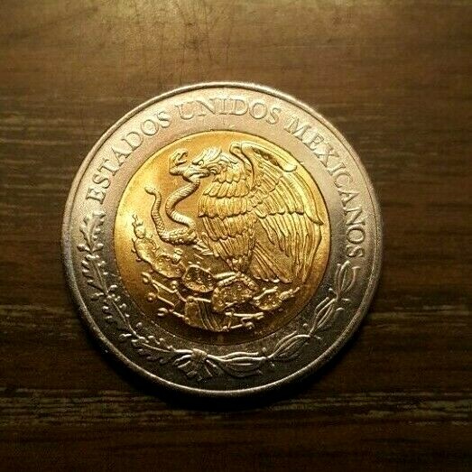 BUncirculated 5 Pesos Mexico 2018 BU