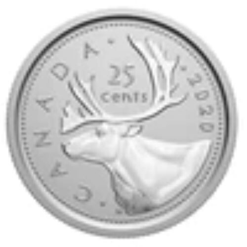 2020 CANADA 25¢ NUMIS-TASTIC 5 COIN SET