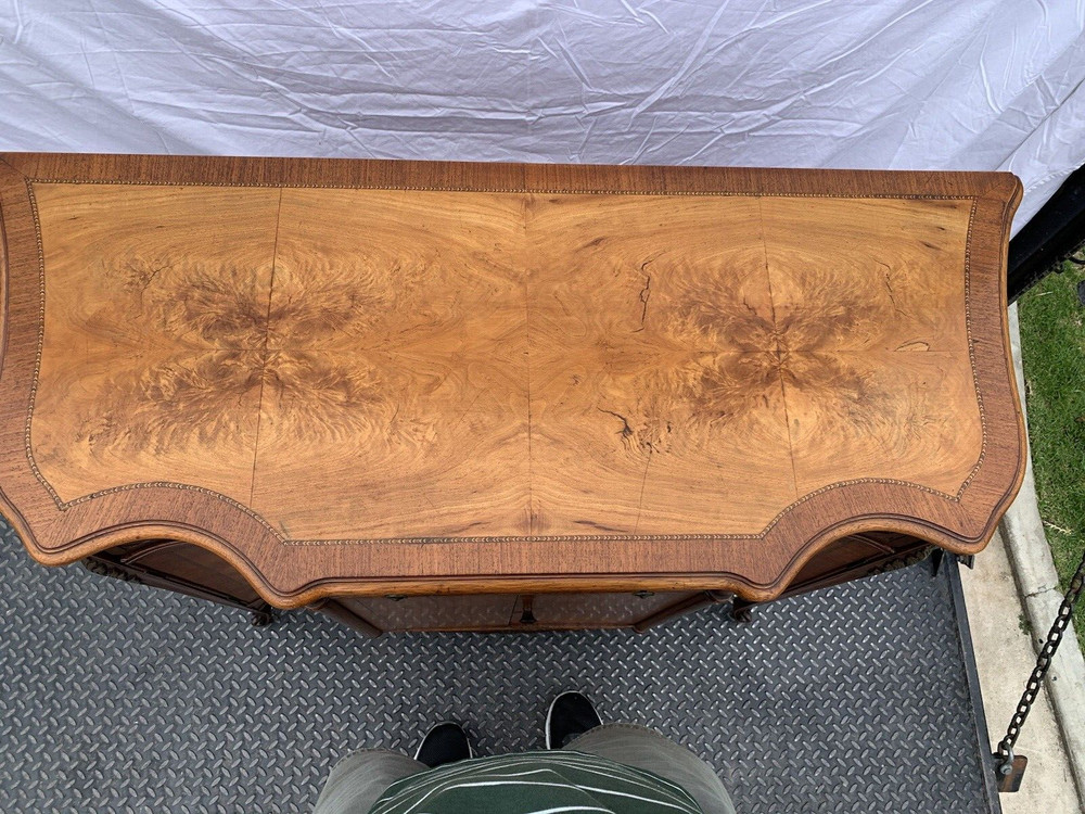 Antique Carved Wood Ornate Buffet Server WOW !!!!