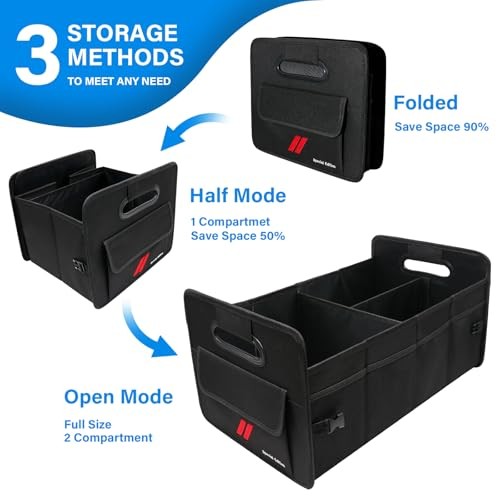 Car Trunk Organizer for Dodge Charger Durango Challenger Collapsible 2