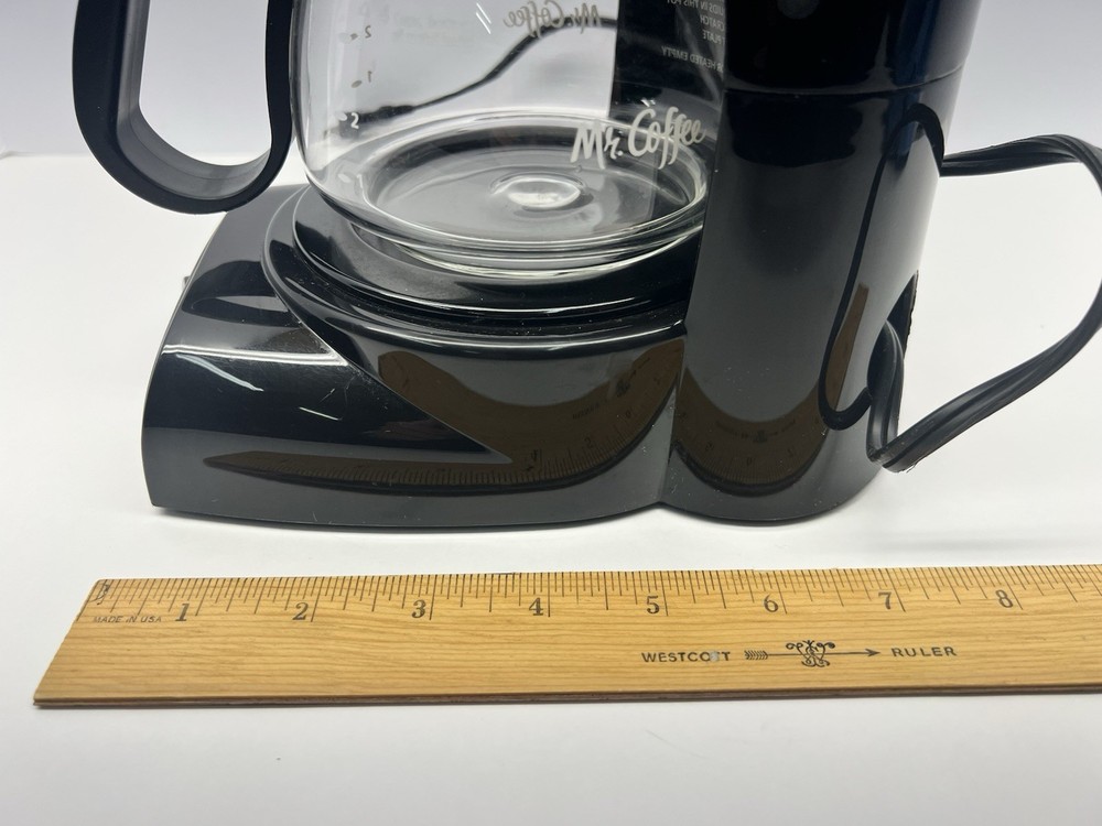 Mr Coffee Switch 4 Cup Drip Coffee Maker Brewer Model #DR5 - Black -CLEAN TESTED