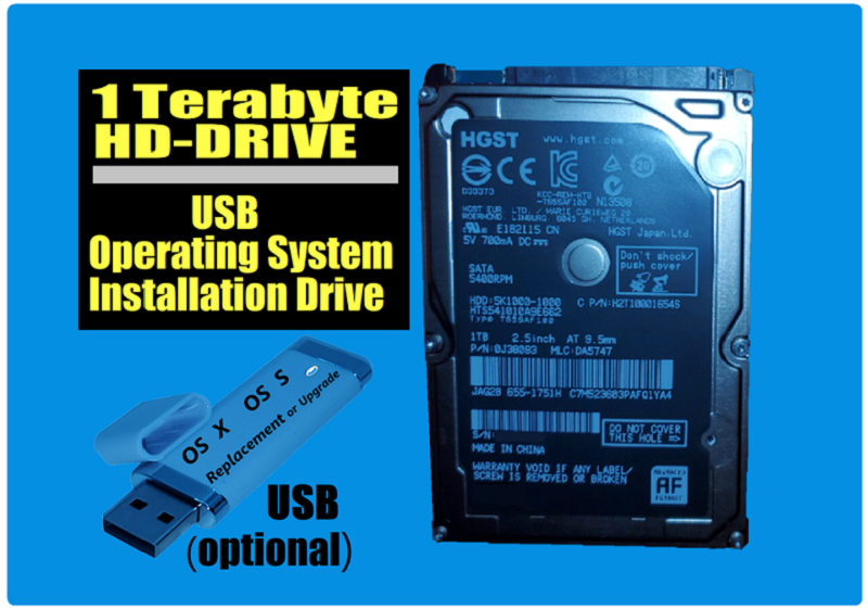 Xbox One X & S 1TB HGST Internal Hard Drive Replacement System Software option