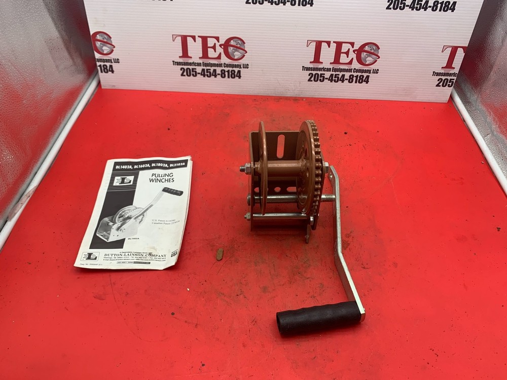 Dutton Lainson Dl1402a Pulling Winches