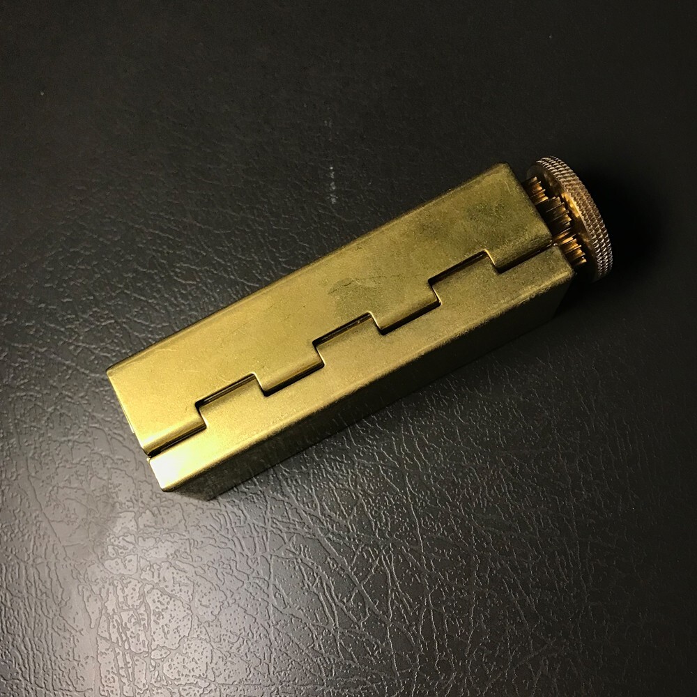 Solid Brass Cigarette Rolling Machine - Rollmaster - Antique - Ships from USA