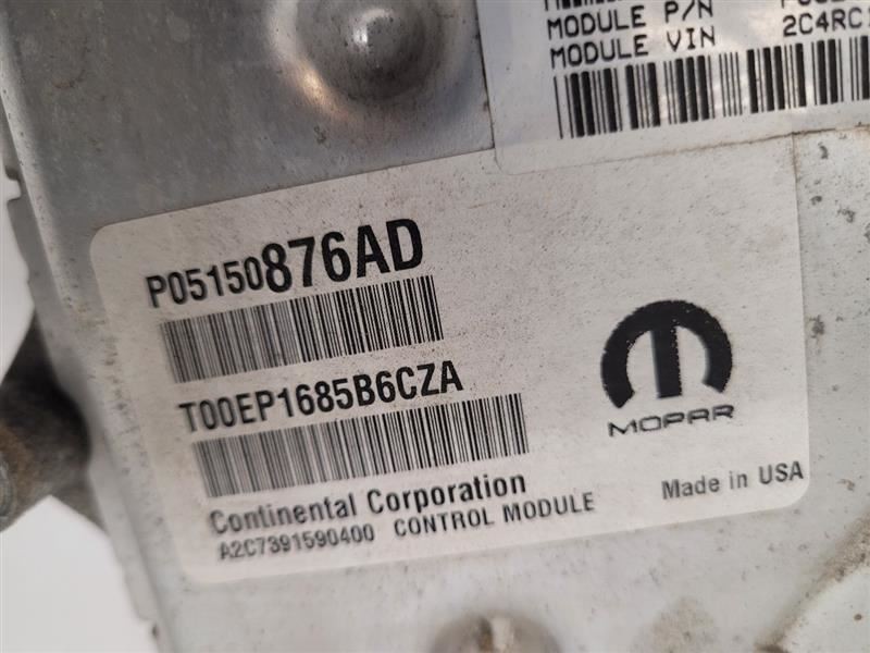 2015 DODGE CARAVAN Engine ECM Electronic Control Module 3.6L 5150876AD
