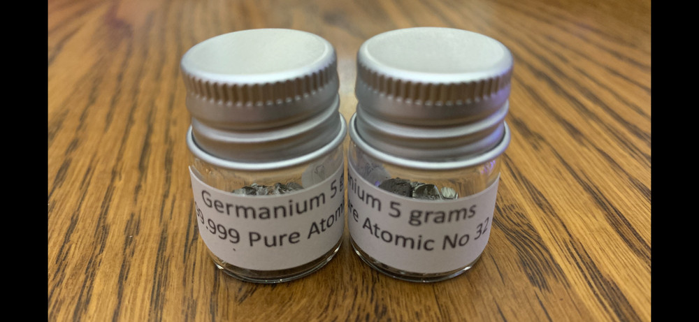 Germanium Element Sample 99.999% Pure. 5 grams