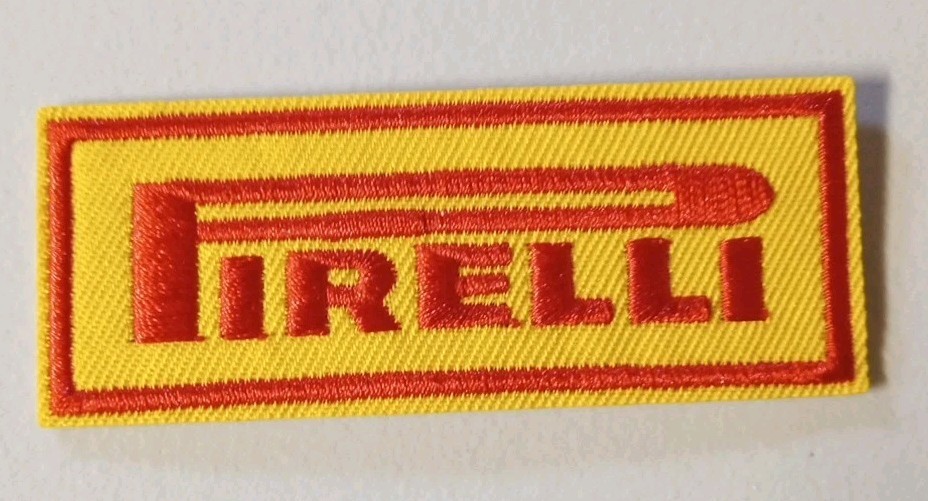 TPS0005 Pirelli Embroidered Iron/ Sew On Patch