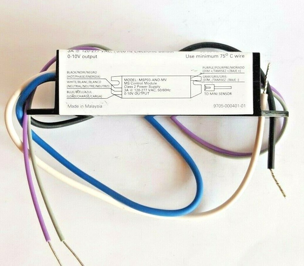 LOT OF 2-EATON COOPER MSP03-ANO-MV MS  CONTROL MODULE