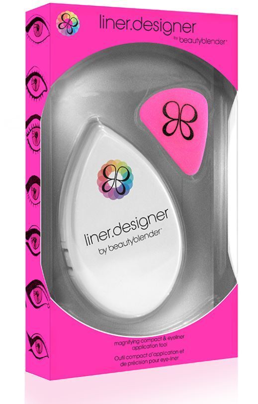 Beautyblender liner designer Magnifying Compact and Eyeliner Application Tool