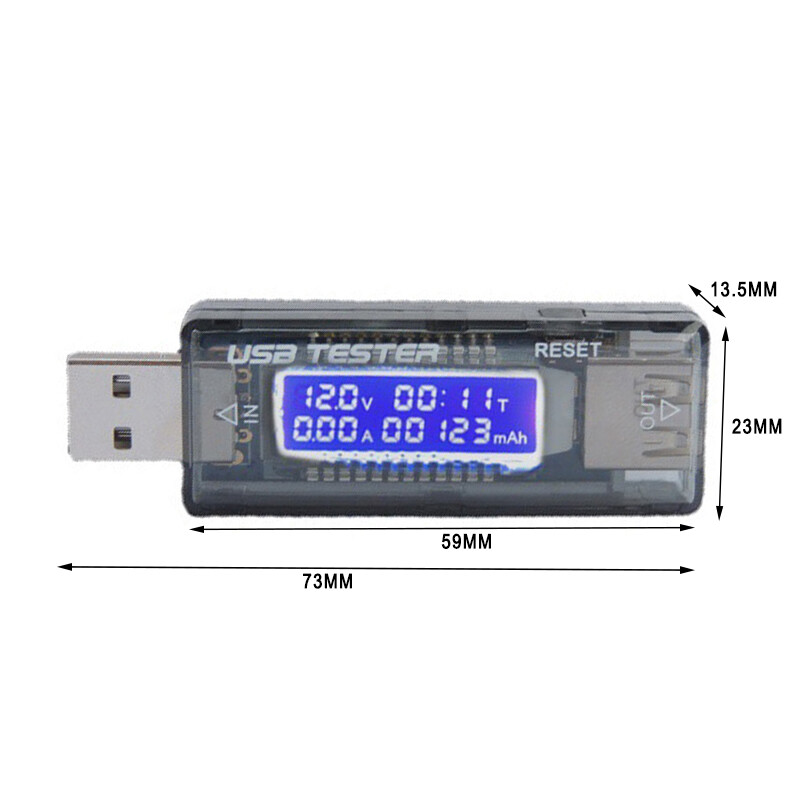 Current 4-20v Check Performance Usb Cable Tester Kws-V21 Fast Charging