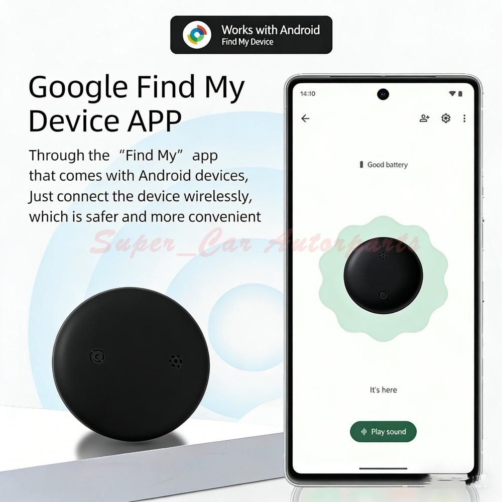 GPS Tracker for Vehicles, Real Time Car Tracking Device, Mini Hidden for Android