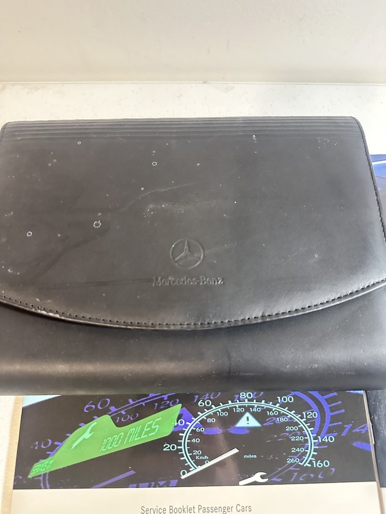 2003 Mercedes-Benz CLK-Class Owners Manuals Set