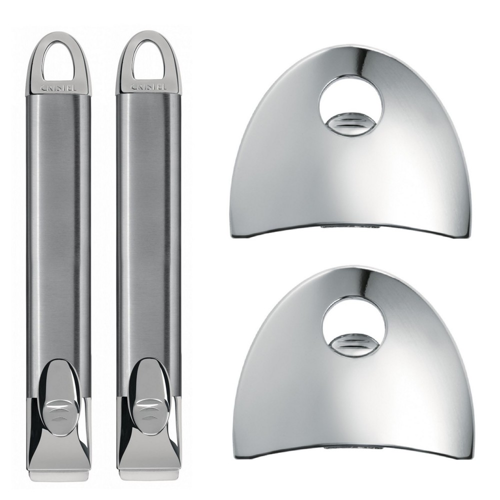 NEW Cristel Casteline Cookware Set 13pce Rem Handle