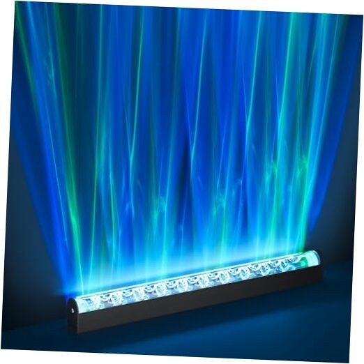 Dynamic Wave Wall Light - Flowing Water Visual - RGB + 6000K Solid Color -