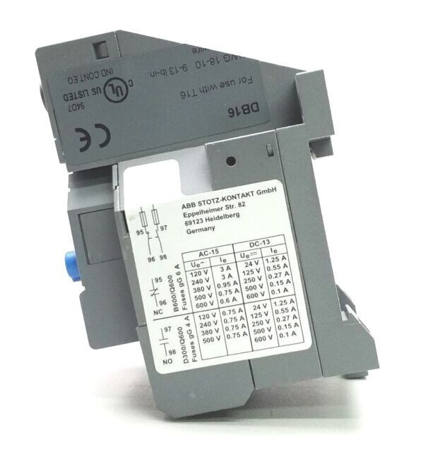 as is ABB T16-13 Thermal Overload Relay #18