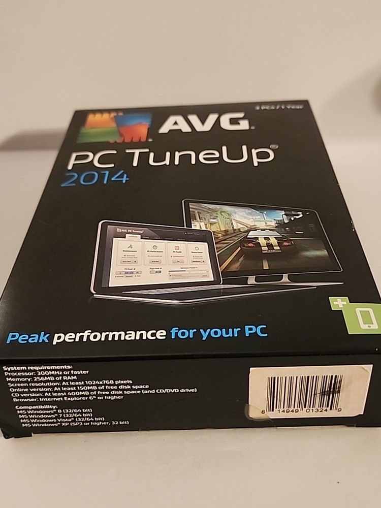 AVG PC TUNEUP 2014 3PC/1 YEAR SOFTWARE