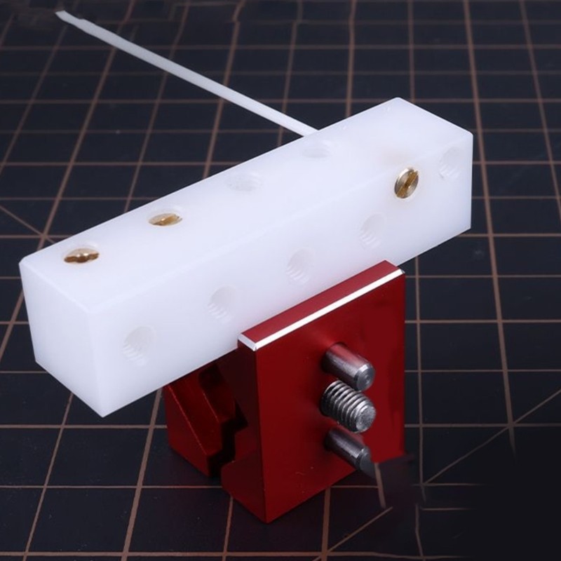 Vertical Centering Jig Drilled Rod Alignment Block For Model Making Model