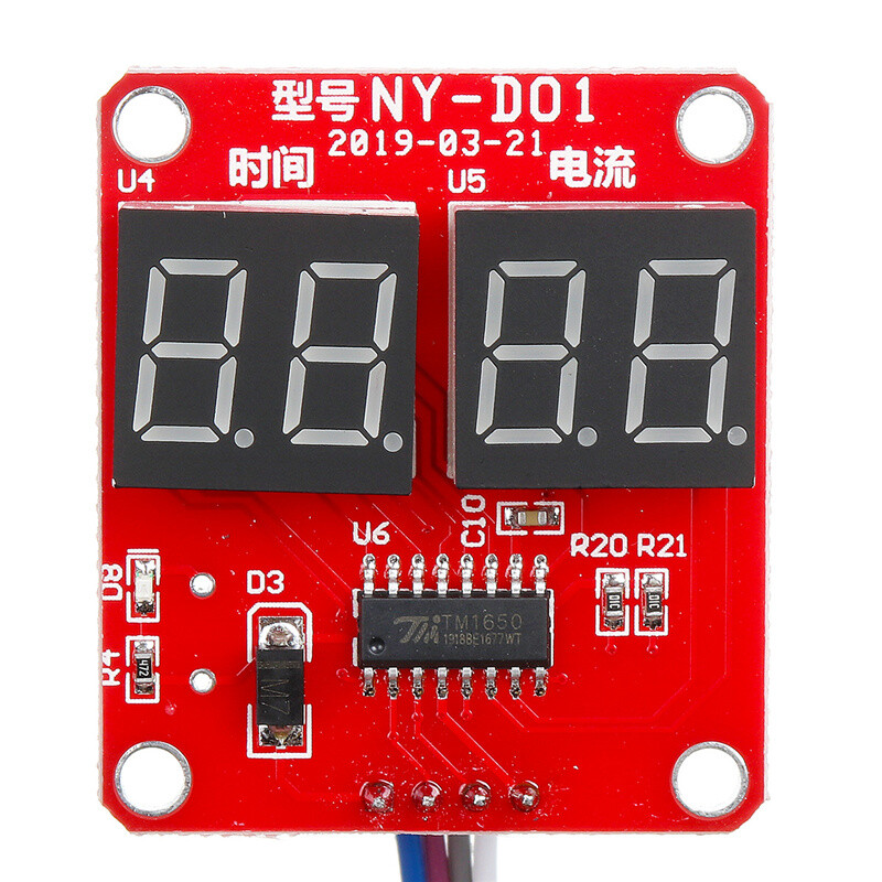 40A / 100A Digital Spot Welder Machine Board Welding Time & Current Controller
