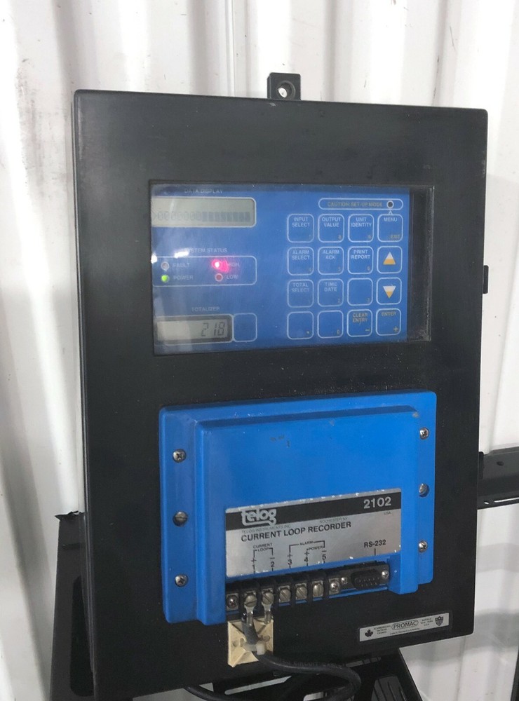 TELOG 2102 Current Loop Recorder w/ RS-232 + PROMAC Micro Comet Controller