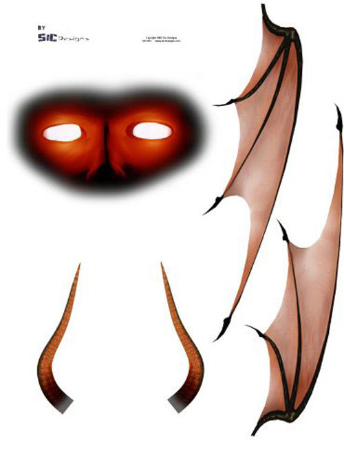 Sic Designs Hell Sticker Sheet SIC023