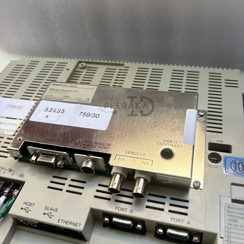 NS-CA002 OMRON, RGB/Video Input Unit , Expadite ship Tested.