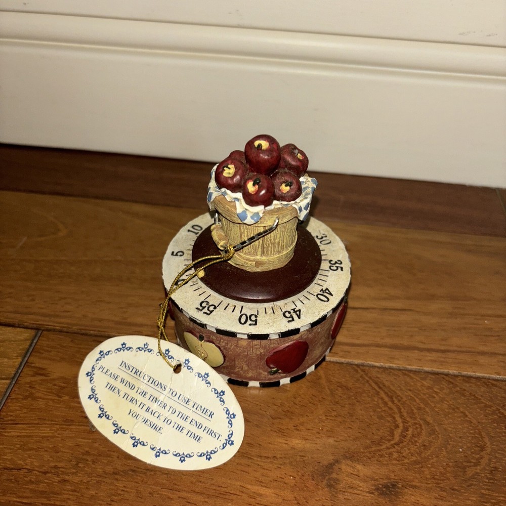 Vintage Kitchen Decor  "Apple"  timer
