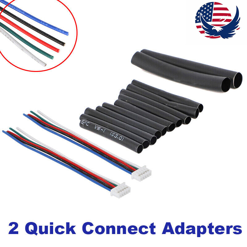 2 Quick Connect Adapters For Epiphone Push Pull Pot Pickup Connector Pro Plug