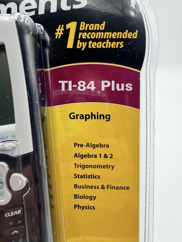 Texas Instruments TI-84 Plus Graphing Calculator USB LCD MathPrint Programmable
