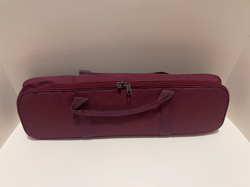 CHES SET complete - RED CHESS BAG - 20" x 20" VINYL BOARD - SOLID PLASTIC PIECES