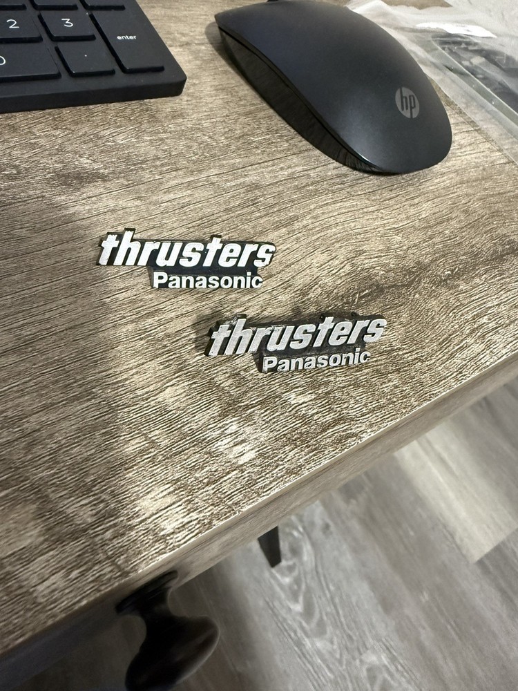 Vintage Panasonic Thrusters EMBLEMS