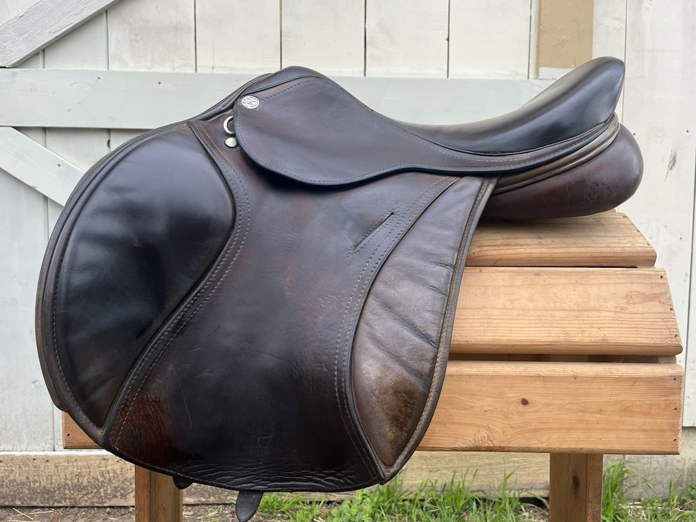 Trilogy Talisman Saddle Wool Flocked 17.5 Hunter Jumper