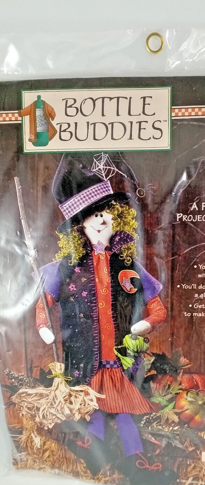 Dimensions Bottle Buddies  "Mz. Broomhilda"  Witch Kit