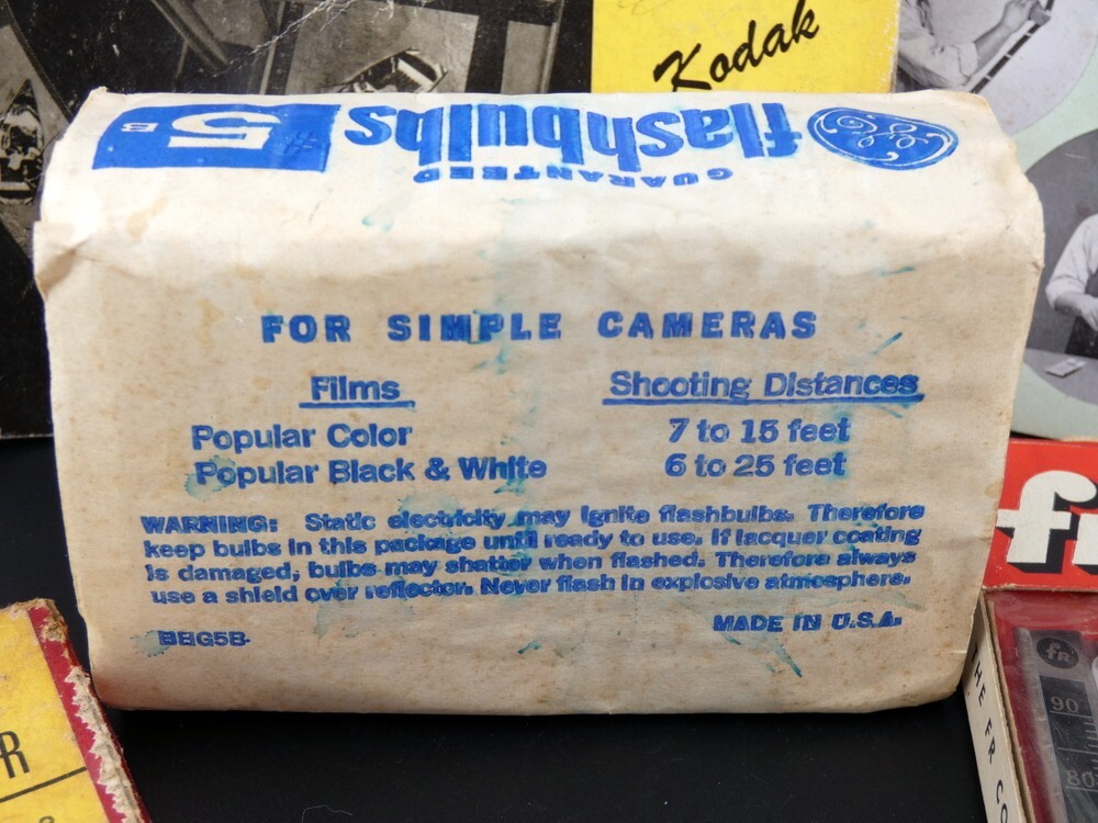 Vintage Camera Miscellaneous Accessory Lot