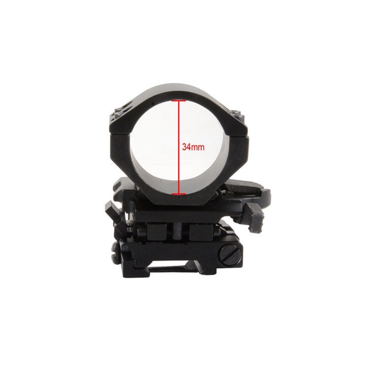 Tactical Scope Mount High Strength FTS (Flip To Side) Mount Base 34mm Ring
