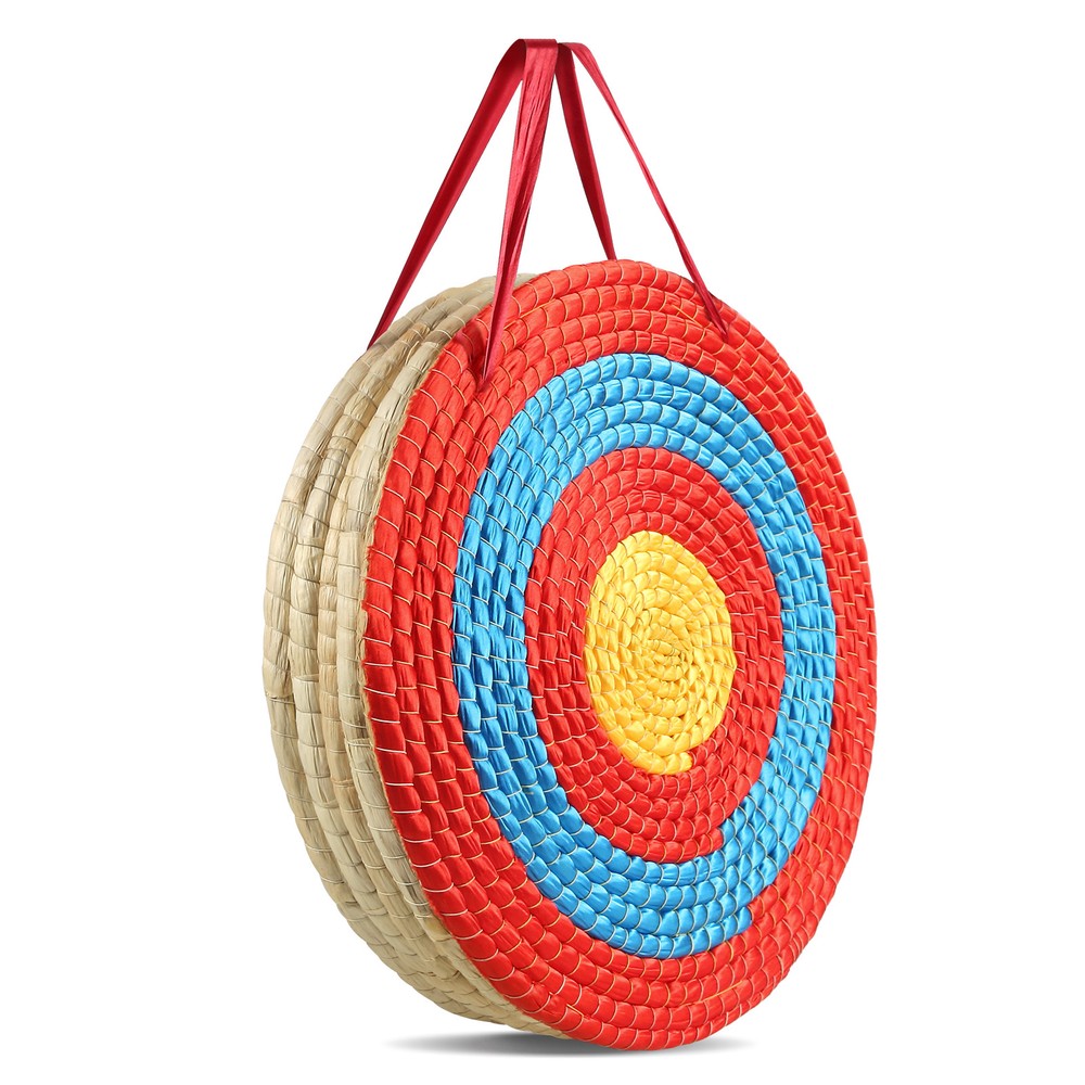 VEVOR 20" Archery Target Outdoor Arrow Target Solid Straw Target Shooting Bow