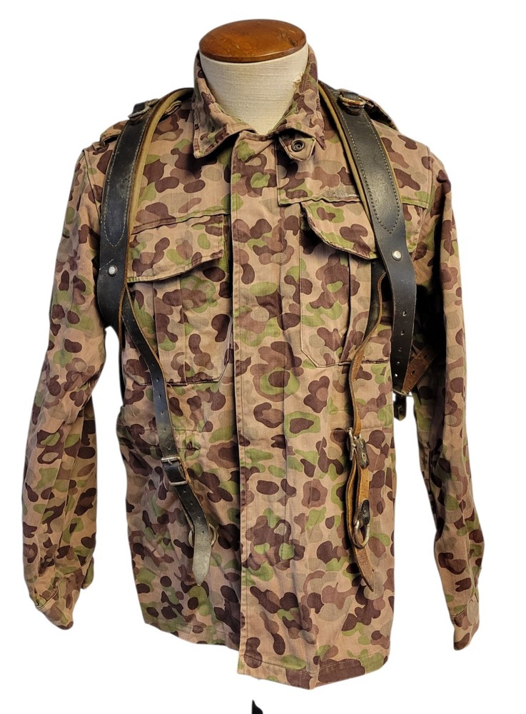 Austrian Army KAZ-57 "Pea Dot" (Erbsenmuster) Jacket + Rucksack