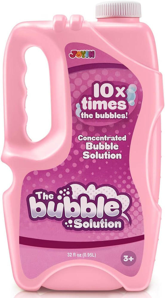32 OZ Concentrated Bubble Solution for Bubble Machines (Up to 2.5 Gallons), Conc