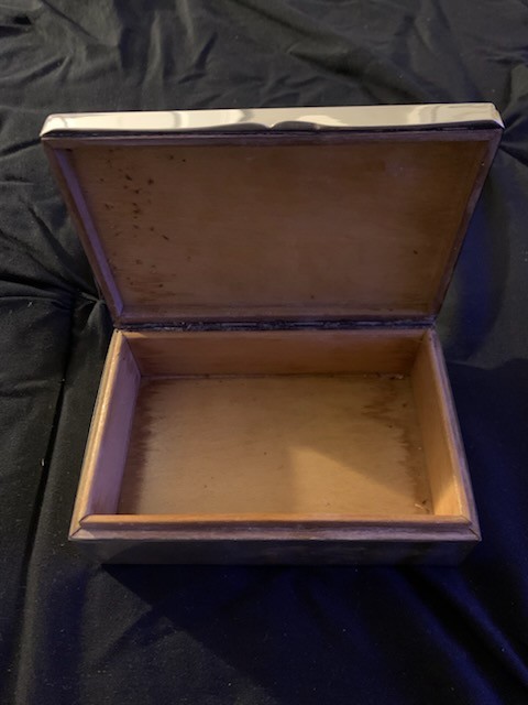 Vintage 800 Silver Cigarette Box