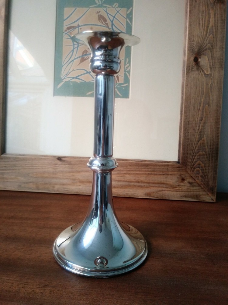 Silver Candle Holder