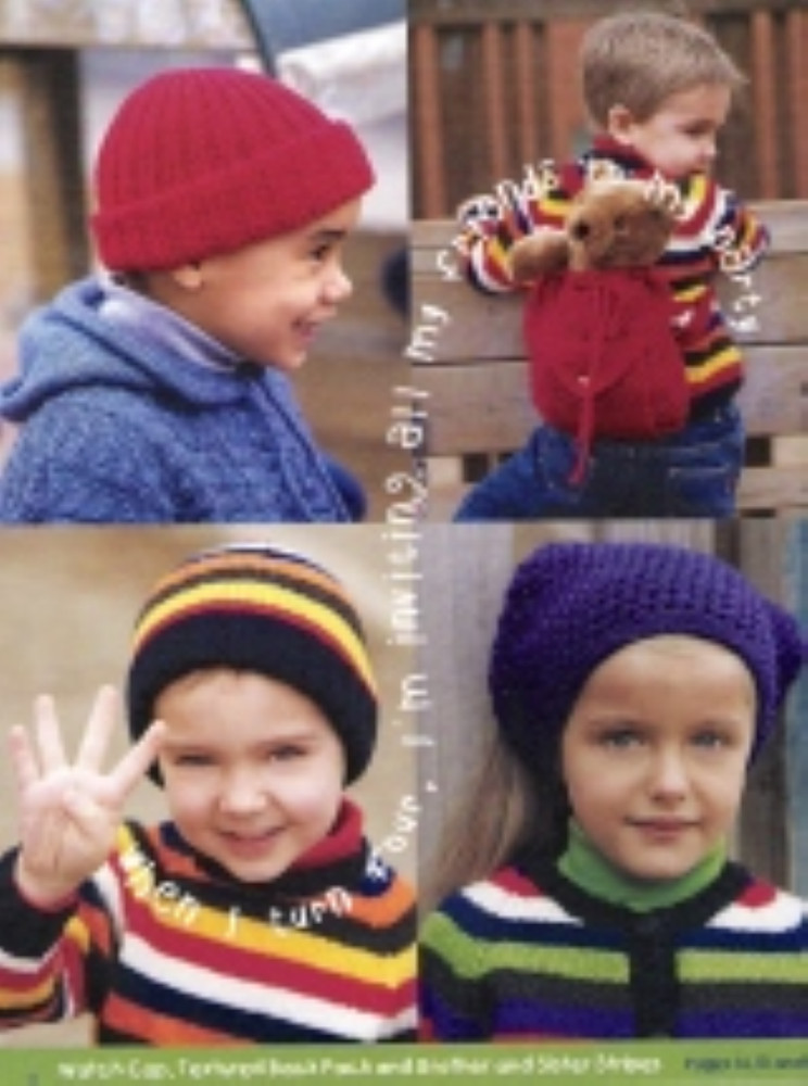 Kid Style Patons Pattern Book 500938