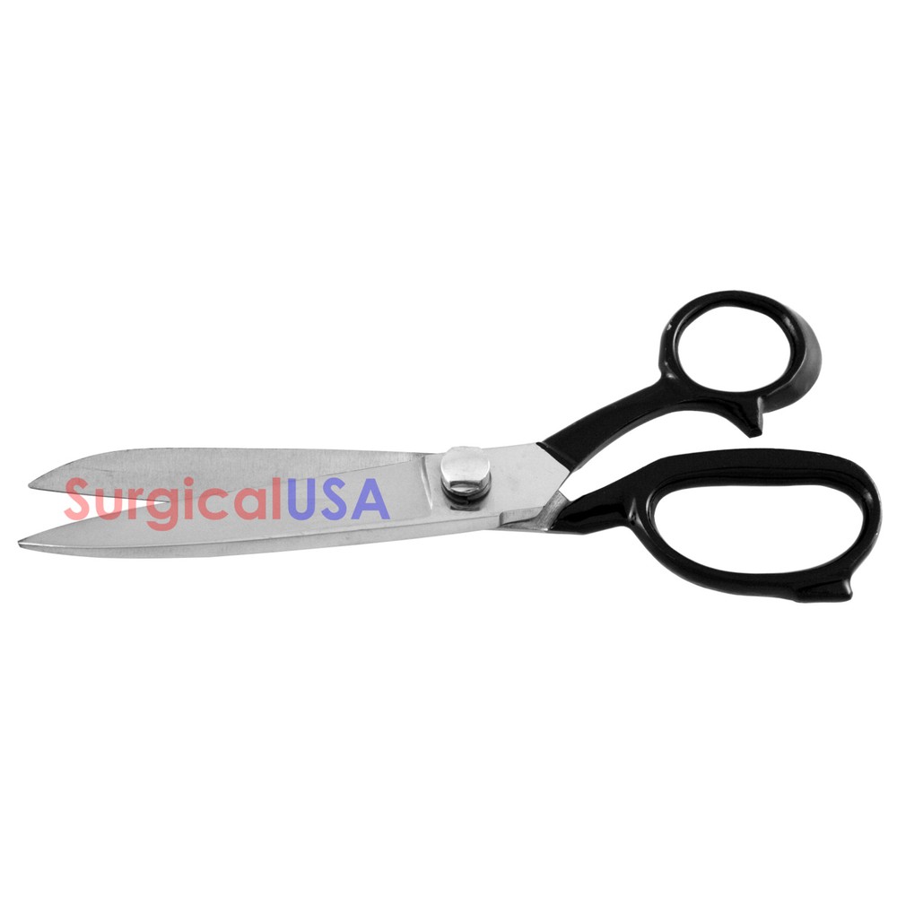 Dress Maker Scissors 6" Heavy Duty Upholstery Tailor Snips Black Handle