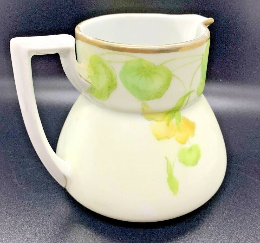 Bavaria Cider Lemonade Pitcher Floral Hand-Painted