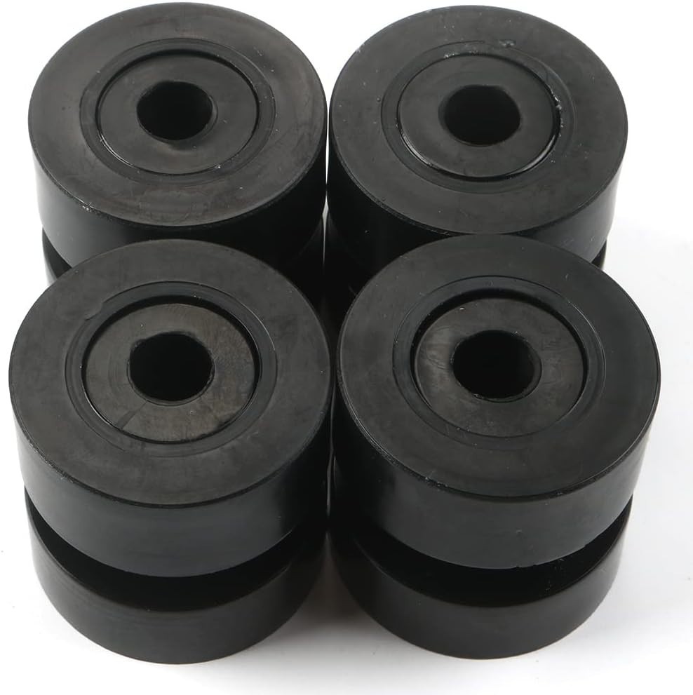 4-Piece Peterbilt Polyurethane Exhaust Bushing Set – Lightweight & Strong