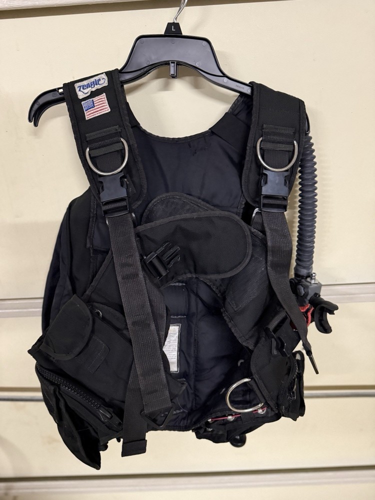 Zeagle Ranger BCD With Ripcord Weight System Black Medium