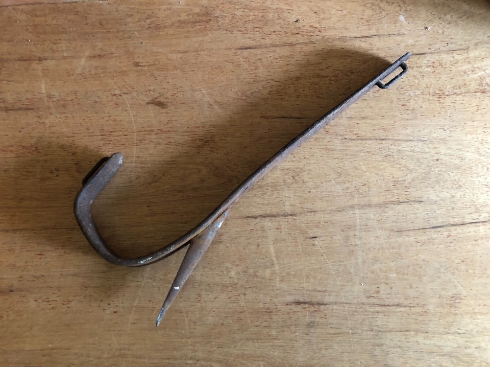 Lineman Pole Tree Climbing Spike Tool Vintage 16" Replacement Single Gaff Spur