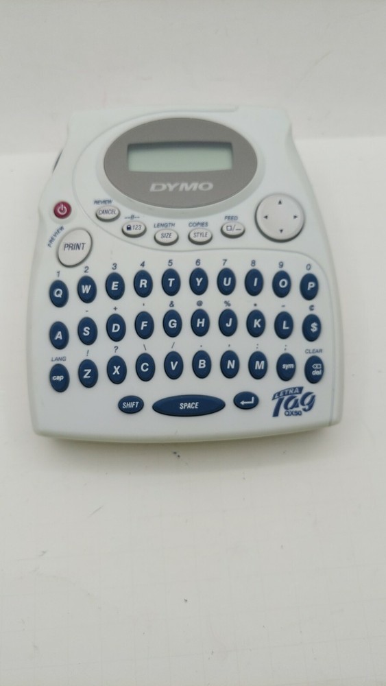 Dymo Letra Tag QX50 Electronic Label Maker Handheld